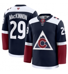 Men Colorado Avalanche 29 Nathan MacKinnon Navy 2024 25 Alternate Stitched Jersey Men Colorado Avalanche 29 Nathan MacKinnon Navy 2024 25 Alternate Stitched Jersey