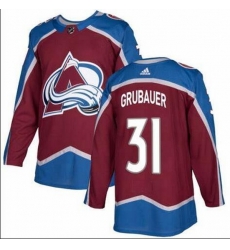 Men Colorado Avalanche 31 Philipp Grubauer Burgundy Adidas Jersey Men Colorado Avalanche 31 Philipp Grubauer Burgundy Adidas Jersey