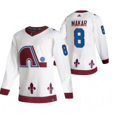 Men Colorado Avalanche 8 Cale Makar White Adidas 2020 21 Reverse Retro Alternate NHL Jersey Men Colorado Avalanche 8 Cale Makar White Adidas 2020 21 Reverse Retro Alternate NHL Jersey