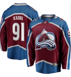 Men Colorado Avalanche 91 Nazem Kadri Burgundy Adidas Jersey Men Colorado Avalanche 91 Nazem Kadri Burgundy Adidas Jersey