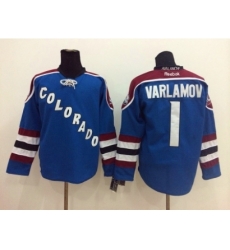 NHL Colorado Avalanche #1 varlamov Blue jerseys NHL Colorado Avalanche #1 varlamov Blue jerseys