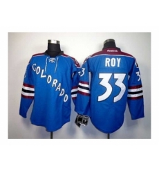 NHL Jerseys Colorado Avalanche #33 Roy blue NHL Jerseys Colorado Avalanche #33 Roy blue
