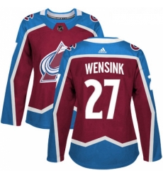 Womens Adidas Colorado Avalanche 27 John Wensink Premier Burgundy Red Home NHL Jersey Womens Adidas Colorado Avalanche 27 John Wensink Premier Burgundy Red Home NHL Jersey