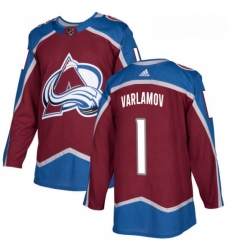 Youth Adidas Colorado Avalanche 1 Semyon Varlamov Authentic Burgundy Red Home NHL Jersey Youth Adidas Colorado Avalanche 1 Semyon Varlamov Authentic Burgundy Red Home NHL Jersey