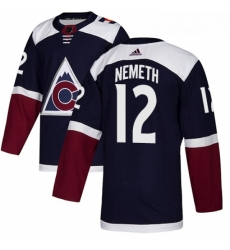Youth Adidas Colorado Avalanche 12 Patrik Nemeth Authentic Navy Blue Alternate NHL Jersey Youth Adidas Colorado Avalanche 12 Patrik Nemeth Authentic Navy Blue Alternate NHL Jersey