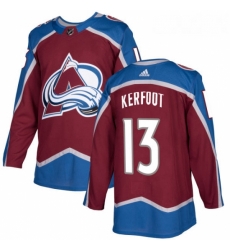 Youth Adidas Colorado Avalanche 13 Alexander Kerfoot Authentic Burgundy Red Home NHL Jersey Youth Adidas Colorado Avalanche 13 Alexander Kerfoot Authentic Burgundy Red Home NHL Jersey