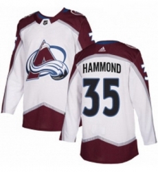 Youth Adidas Colorado Avalanche 35 Andrew Hammond Authentic White Away NHL Jersey Youth Adidas Colorado Avalanche 35 Andrew Hammond Authentic White Away NHL Jersey