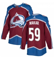 Youth Adidas Colorado Avalanche 59 Cale Makar Premier Burgundy Red Home NHL Jersey Youth Adidas Colorado Avalanche 59 Cale Makar Premier Burgundy Red Home NHL Jersey