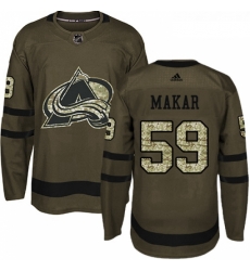 Youth Adidas Colorado Avalanche 59 Cale Makar Premier Green Salute to Service NHL Jersey Youth Adidas Colorado Avalanche 59 Cale Makar Premier Green Salute to Service NHL Jersey