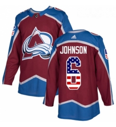 Youth Adidas Colorado Avalanche 6 Erik Johnson Authentic Burgundy Red USA Flag Fashion NHL Jersey Youth Adidas Colorado Avalanche 6 Erik Johnson Authentic Burgundy Red USA Flag Fashion NHL Jersey