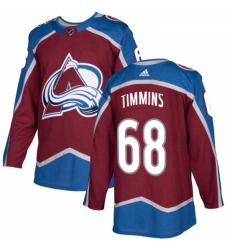 Youth Adidas Colorado Avalanche 68 Conor Timmins Premier Burgundy Red Home NHL Jersey Youth Adidas Colorado Avalanche 68 Conor Timmins Premier Burgundy Red Home NHL Jersey