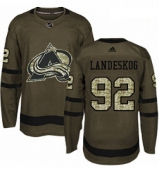 Youth Adidas Colorado Avalanche 92 Gabriel Landeskog Authentic Green Salute to Service NHL Jersey Youth Adidas Colorado Avalanche 92 Gabriel Landeskog Authentic Green Salute to Service NHL Jersey