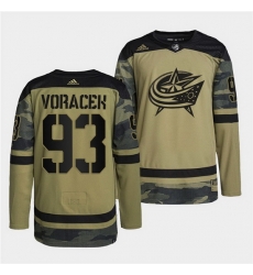 Men Columbus Blue Jackets 93 Jakub Voracek 2022 Camo Military Appreciation Night Stitched jersey Men Columbus Blue Jackets 93 Jakub Voracek 2022 Camo Military Appreciation Night Stitched jersey