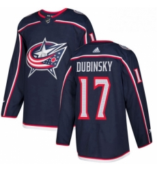 Mens Adidas Columbus Blue Jackets 17 Brandon Dubinsky Authentic Navy Blue Home NHL Jersey Mens Adidas Columbus Blue Jackets 17 Brandon Dubinsky Authentic Navy Blue Home NHL Jersey