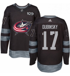 Mens Adidas Columbus Blue Jackets 17 Brandon Dubinsky Premier Black 1917 2017 100th Anniversary NHL Jersey Mens Adidas Columbus Blue Jackets 17 Brandon Dubinsky Premier Black 1917 2017 100th Anniversary NHL Jersey