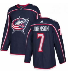 Mens Adidas Columbus Blue Jackets 7 Jack Johnson Authentic Navy Blue Home NHL Jersey Mens Adidas Columbus Blue Jackets 7 Jack Johnson Authentic Navy Blue Home NHL Jersey