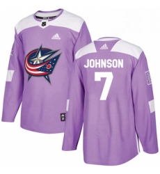 Mens Adidas Columbus Blue Jackets 7 Jack Johnson Authentic Purple Fights Cancer Practice NHL Jersey Mens Adidas Columbus Blue Jackets 7 Jack Johnson Authentic Purple Fights Cancer Practice NHL Jersey