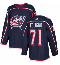 Mens Adidas Columbus Blue Jackets 71 Nick Foligno Premier Navy Blue Home NHL Jersey Mens Adidas Columbus Blue Jackets 71 Nick Foligno Premier Navy Blue Home NHL Jersey