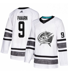 Mens Adidas Columbus Blue Jackets 9 Artemi Panarin White 2019 All Star Game Parley Authentic Stitched NHL Jersey Mens Adidas Columbus Blue Jackets 9 Artemi Panarin White 2019 All Star Game Parley Authentic Stitched NHL Jersey