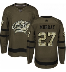 Youth Adidas Columbus Blue Jackets 27 Ryan Murray Premier Green Salute to Service NHL Jersey Youth Adidas Columbus Blue Jackets 27 Ryan Murray Premier Green Salute to Service NHL Jersey