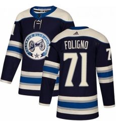 Youth Adidas Columbus Blue Jackets 71 Nick Foligno Authentic Navy Blue Alternate NHL Jersey Youth Adidas Columbus Blue Jackets 71 Nick Foligno Authentic Navy Blue Alternate NHL Jersey