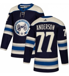 Youth Adidas Columbus Blue Jackets 77 Josh Anderson Authentic Navy Blue Alternate NHL Jersey Youth Adidas Columbus Blue Jackets 77 Josh Anderson Authentic Navy Blue Alternate NHL Jersey