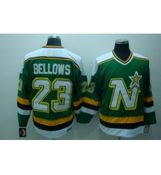 Dalls Stars 23 Brian Bellows Green Jerseys CCM Dalls Stars 23 Brian Bellows Green Jerseys CCM