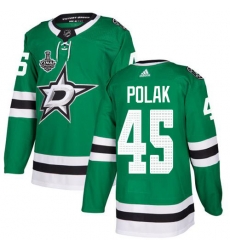 Men Adidas Dallas Stars 45 Roman Polak Green Home Authentic 2020 Stanley Cup Final Stitched NHL Jersey Men Adidas Dallas Stars 45 Roman Polak Green Home Authentic 2020 Stanley Cup Final Stitched NHL Jersey