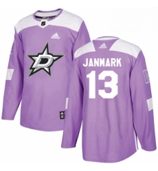 Mens Adidas Dallas Stars 13 Mattias Janmark Authentic Purple Fights Cancer Practice NHL Jersey Mens Adidas Dallas Stars 13 Mattias Janmark Authentic Purple Fights Cancer Practice NHL Jersey
