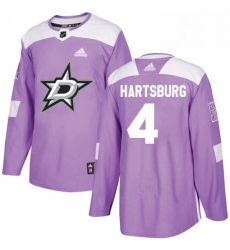 Mens Adidas Dallas Stars 4 Craig Hartsburg Authentic Purple Fights Cancer Practice NHL Jersey Mens Adidas Dallas Stars 4 Craig Hartsburg Authentic Purple Fights Cancer Practice NHL Jersey