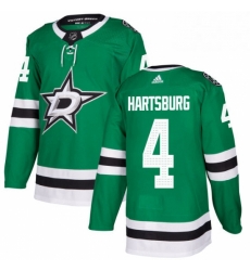 Mens Adidas Dallas Stars 4 Craig Hartsburg Premier Green Home NHL Jersey Mens Adidas Dallas Stars 4 Craig Hartsburg Premier Green Home NHL Jersey