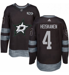 Mens Adidas Dallas Stars 4 Miro Heiskanen Premier Black 1917 2017 100th Anniversary NHL Jersey Mens Adidas Dallas Stars 4 Miro Heiskanen Premier Black 1917 2017 100th Anniversary NHL Jersey