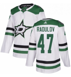 Mens Adidas Dallas Stars 47 Alexander Radulov White Road Authentic Stitched NHL Jersey Mens Adidas Dallas Stars 47 Alexander Radulov White Road Authentic Stitched NHL Jersey