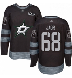 Mens Adidas Dallas Stars 68 Jaromir Jagr Premier Black 1917 2017 100th Anniversary NHL Jersey Mens Adidas Dallas Stars 68 Jaromir Jagr Premier Black 1917 2017 100th Anniversary NHL Jersey