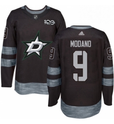 Mens Adidas Dallas Stars 9 Mike Modano Premier Black 1917 2017 100th Anniversary NHL Jersey Mens Adidas Dallas Stars 9 Mike Modano Premier Black 1917 2017 100th Anniversary NHL Jersey