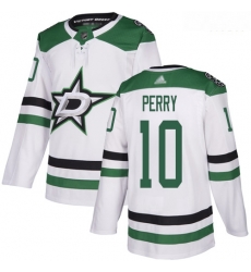 Stars #10 Corey Perry White Road Authentic Stitched Hockey Jersey Stars #10 Corey Perry White Road Authentic Stitched Hockey Jersey