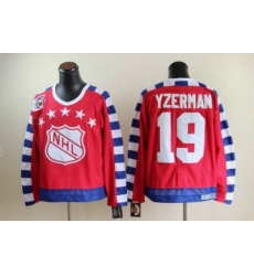 Detroit Red Wings #19 STEVE YZERMAN all star 75th Anniversary red CCM Jersey Detroit Red Wings #19 STEVE YZERMAN all star 75th Anniversary red CCM Jersey
