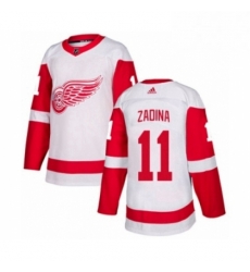 Mens Adidas Detroit Red Wings 11 Filip Zadina Authentic White Away NHL Jersey Mens Adidas Detroit Red Wings 11 Filip Zadina Authentic White Away NHL Jersey