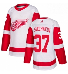 Mens Adidas Detroit Red Wings 37 Evgeny Svechnikov Authentic White Away NHL Jersey Mens Adidas Detroit Red Wings 37 Evgeny Svechnikov Authentic White Away NHL Jersey