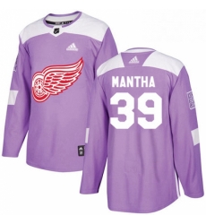 Mens Adidas Detroit Red Wings 39 Anthony Mantha Authentic Purple Fights Cancer Practice NHL Jersey Mens Adidas Detroit Red Wings 39 Anthony Mantha Authentic Purple Fights Cancer Practice NHL Jersey