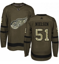 Mens Adidas Detroit Red Wings 51 Frans Nielsen Authentic Green Salute to Service NHL Jersey Mens Adidas Detroit Red Wings 51 Frans Nielsen Authentic Green Salute to Service NHL Jersey
