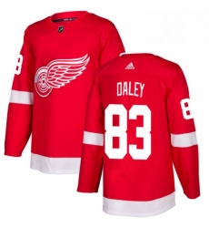 Mens Adidas Detroit Red Wings 83 Trevor Daley Authentic Red Home NHL Jersey Mens Adidas Detroit Red Wings 83 Trevor Daley Authentic Red Home NHL Jersey