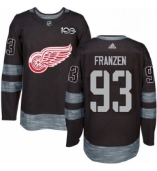 Mens Adidas Detroit Red Wings 93 Johan Franzen Authentic Black 1917 2017 100th Anniversary NHL Jersey Mens Adidas Detroit Red Wings 93 Johan Franzen Authentic Black 1917 2017 100th Anniversary NHL Jersey