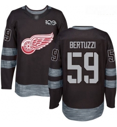 Red Wings #59 Tyler Bertuzzi Black 1917 2017 100th Anniversary Stitched Hockey Jersey Red Wings #59 Tyler Bertuzzi Black 1917 2017 100th Anniversary Stitched Hockey Jersey