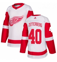 Youth Adidas Detroit Red Wings 40 Henrik Zetterberg Authentic White Away NHL Jersey Youth Adidas Detroit Red Wings 40 Henrik Zetterberg Authentic White Away NHL Jersey