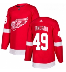 Youth Adidas Detroit Red Wings 49 Eric Tangradi Premier Red Home NHL Jersey Youth Adidas Detroit Red Wings 49 Eric Tangradi Premier Red Home NHL Jersey
