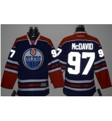 Edmonton Oilers #97 Connor McDavid Light Blue Reflective Version Stitched NHL Jersey Edmonton Oilers #97 Connor McDavid Light Blue Reflective Version Stitched NHL Jersey
