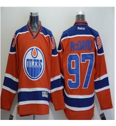 Edmonton Oilers #97 Connor McDavid Orange Stitched NHL Jersey Edmonton Oilers #97 Connor McDavid Orange Stitched NHL Jersey