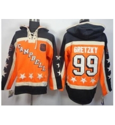Edmonton Oilers #99 Wayne Gretzky Orange All Star Stitched NHL Sawyer Hooded Sweatshirt Edmonton Oilers #99 Wayne Gretzky Orange All Star Stitched NHL Sawyer Hooded Sweatshirt