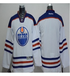 Edmonton Oilers Blank White Stitched NHL Jersey Edmonton Oilers Blank White Stitched NHL Jersey